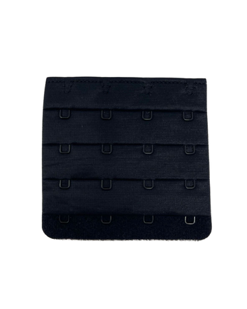 Fashion Essentials 50513 Black 4 Hook Single Extender Myselflingerie.com